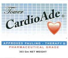 Tower's CardioAde vitamin C/lysine powdered drink mix.  Eliminates 330 pills per month.